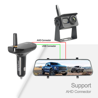 HD 1080P voor- en achteropname, touchscreen monitor, draadloze back-up camera voor camper, vrachtwagen